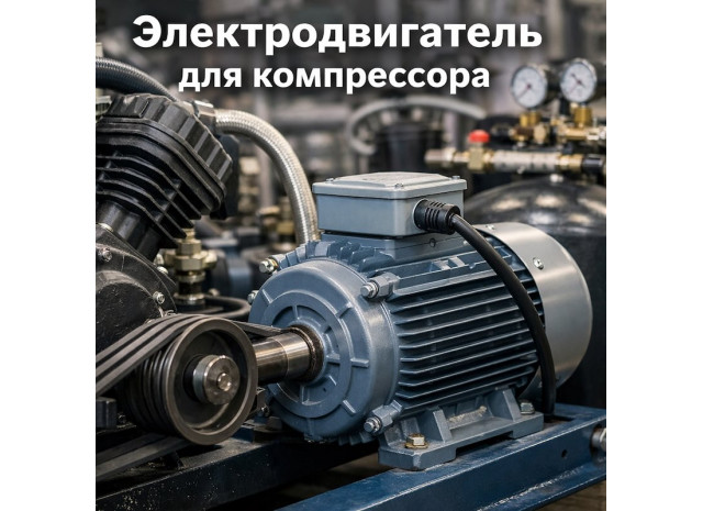 Электродвигатель для компрессора 220В и 380В