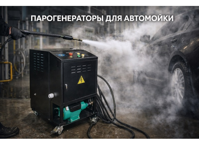 Парогенераторы для автомойки