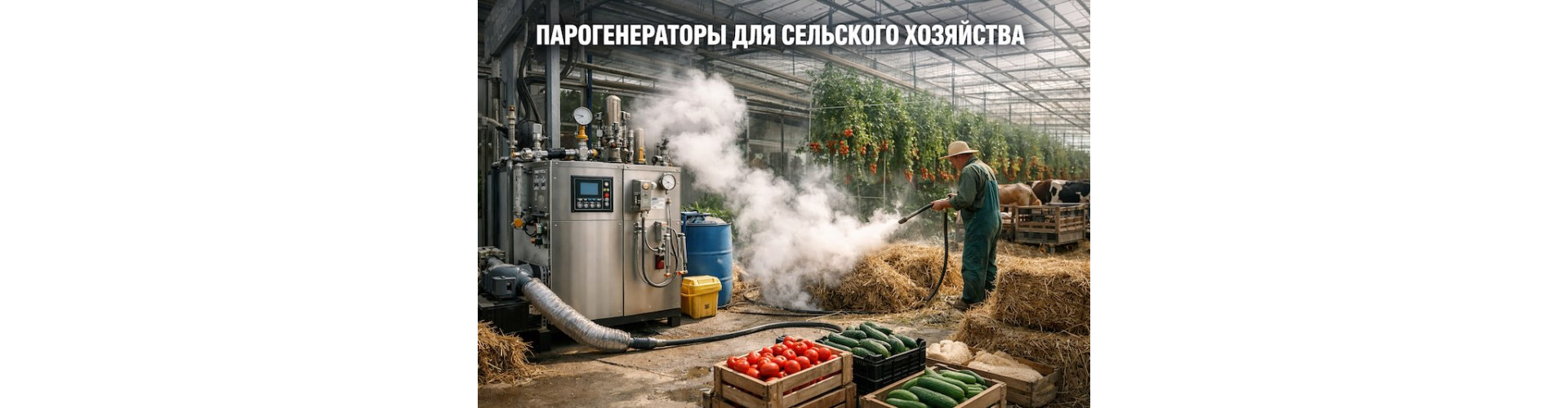 Парогенераторы для сельского хозяйства 
