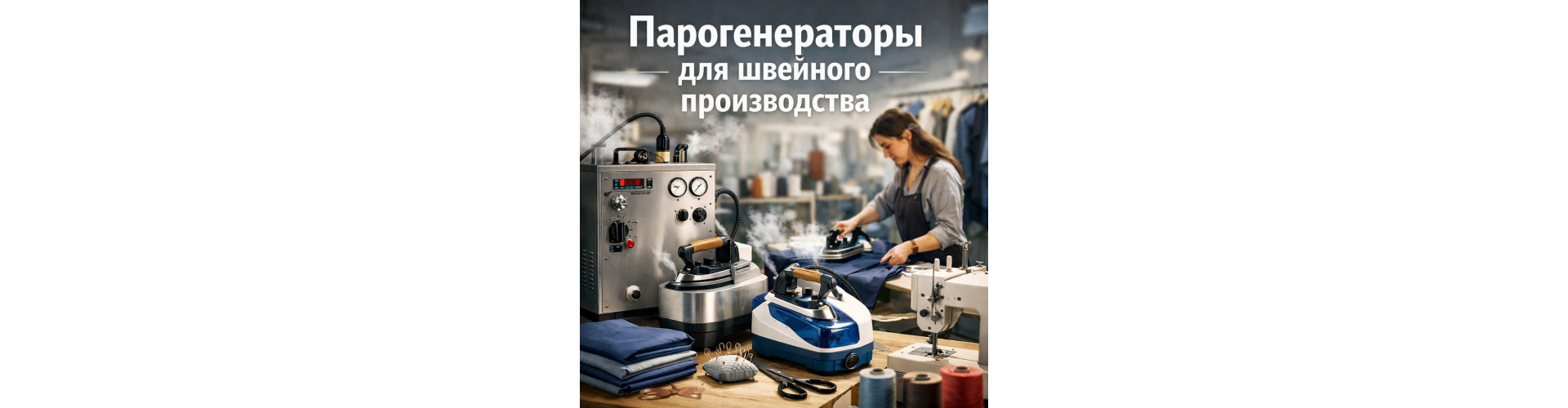 Парогенераторы для швейного производства