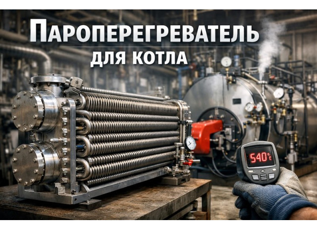 Пароперегреватель для котла