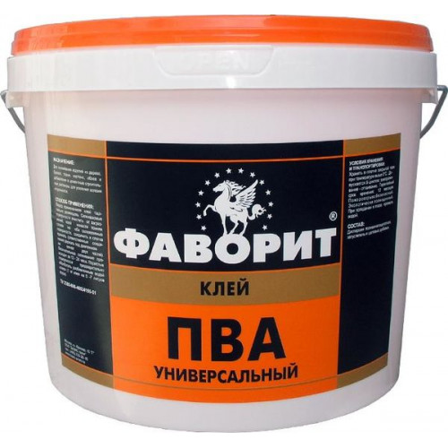Строительный клей ПВА Универсальный. (по 10 кг) Фаворит