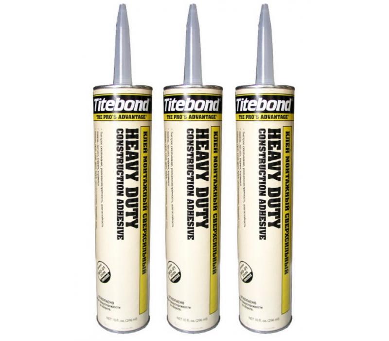 Монтажный клей titebond heavy. Клей монтажный Titebond Heavy Duty. Жидкие гвозди Titebond Heavy Duty сверхсильный 310мл. Титебонд клей жидкие гвозди. Сверхсильный монтажный клей Titebond Heavy Duty желтый картридж 5261.