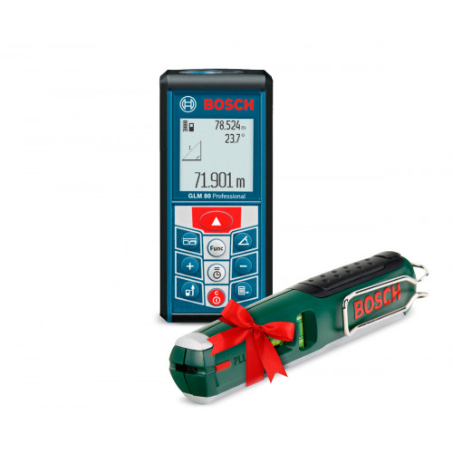 Лазерный дальномер Bosch GLM 80 Professional