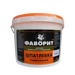 Шпатлевка универсальная ВДАК-0014 белая (по 9 кг) Фаворит